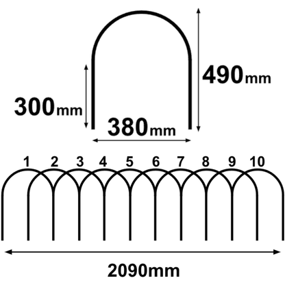 Garden Hoops - Small 380mm