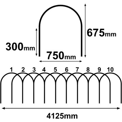Garden Hoops - Standard 750mm