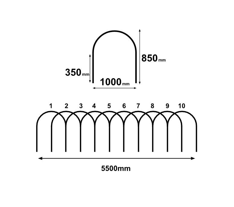 Garden Hoops Large - 1000mm