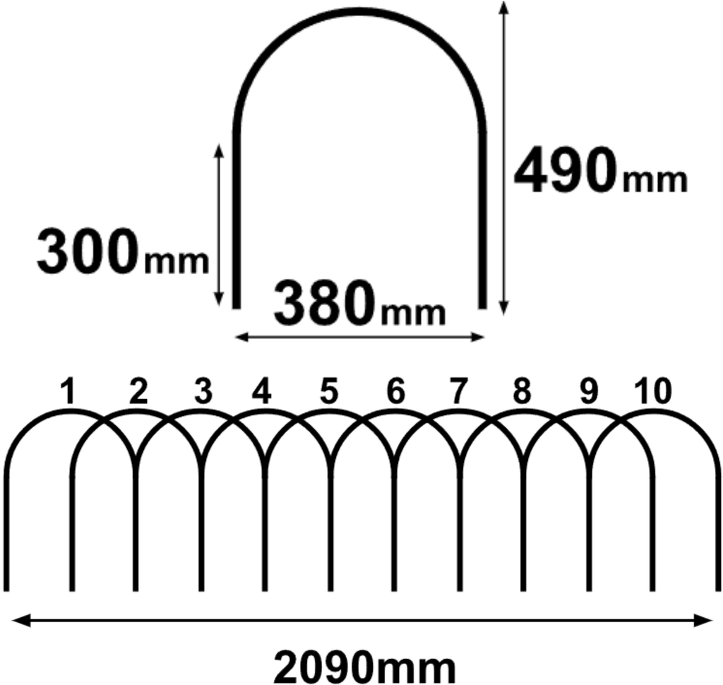 Garden Hoops - Small 380mm
